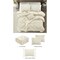Darin 4pc Comforter Set With Pillow Shams and Decorative Pillow